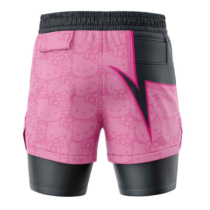 The Karate Hello Kitty Sanrio 2-in-1 Performance Shorts - Image 4