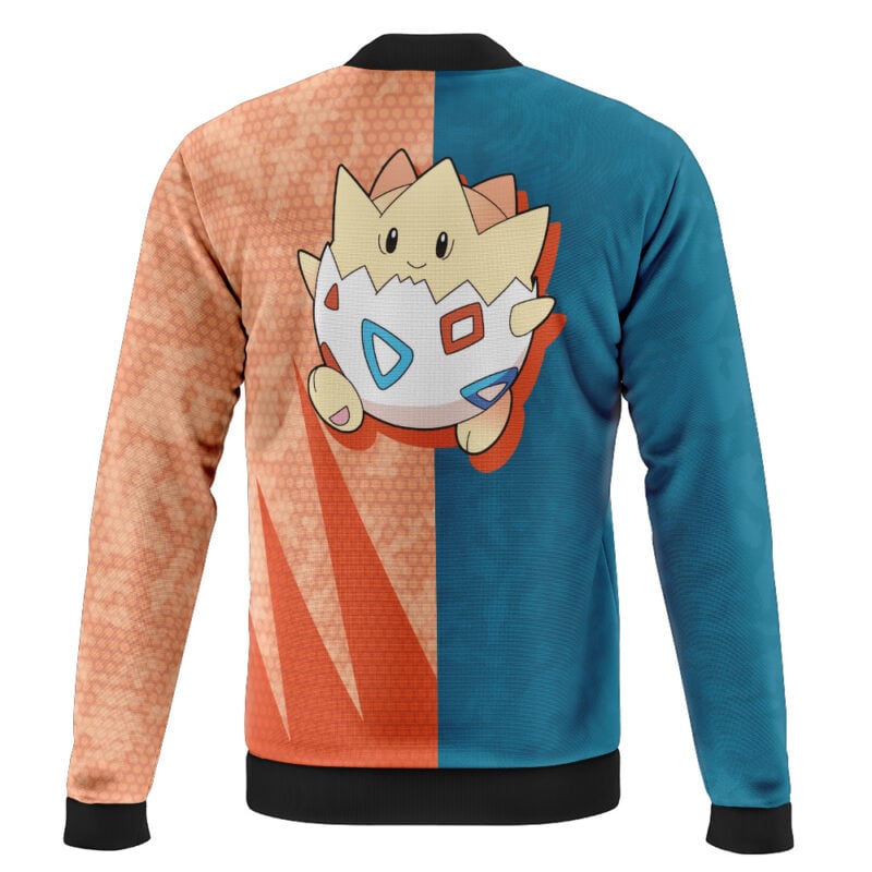 Togepi Classic Pokemon Casual Bomber Jacket - Image 2