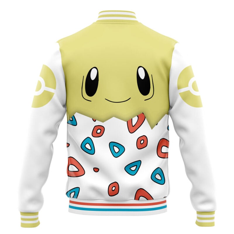 Togepi Face Pokemon Varsity Jacket