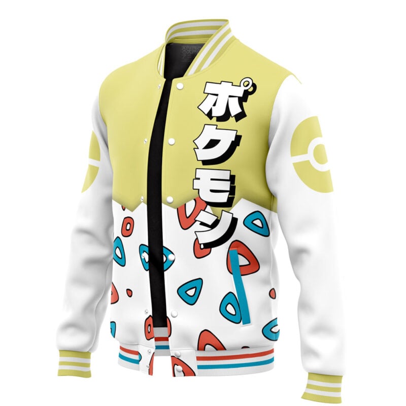 Togepi Face Pokemon Varsity Jacket - Image 3