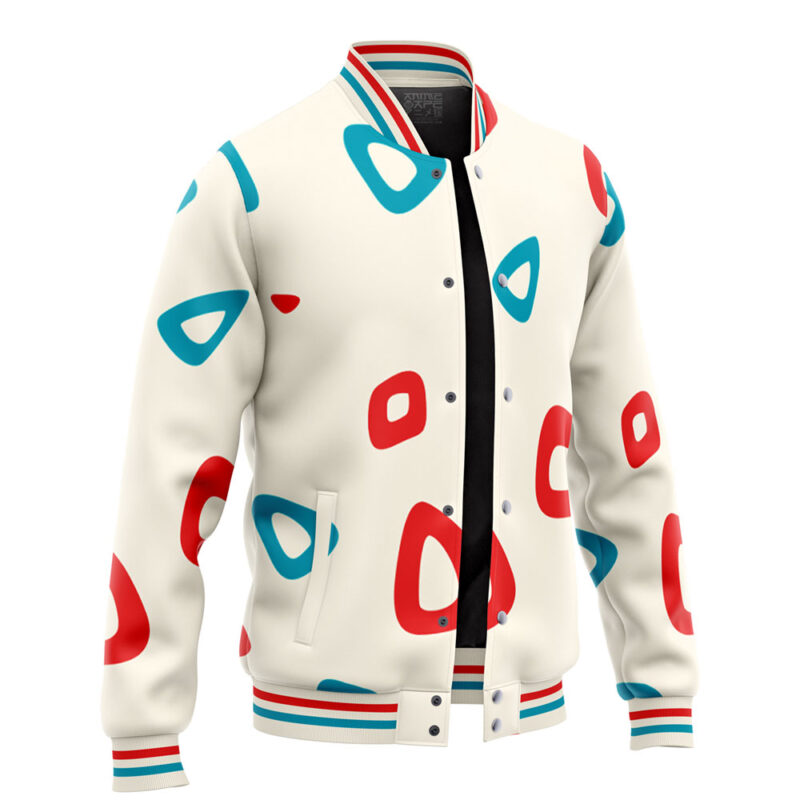 Togepi Pattern Pokemon Varsity Jacket - Image 2