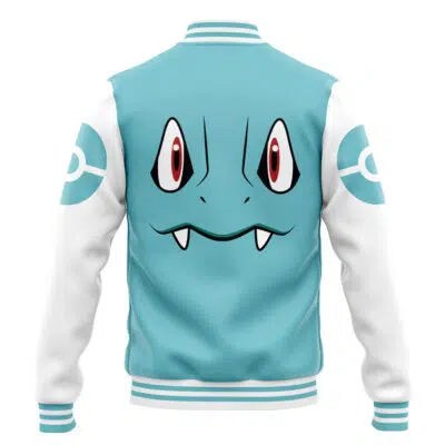 Totodile Face Pokemon Varsity Jacket