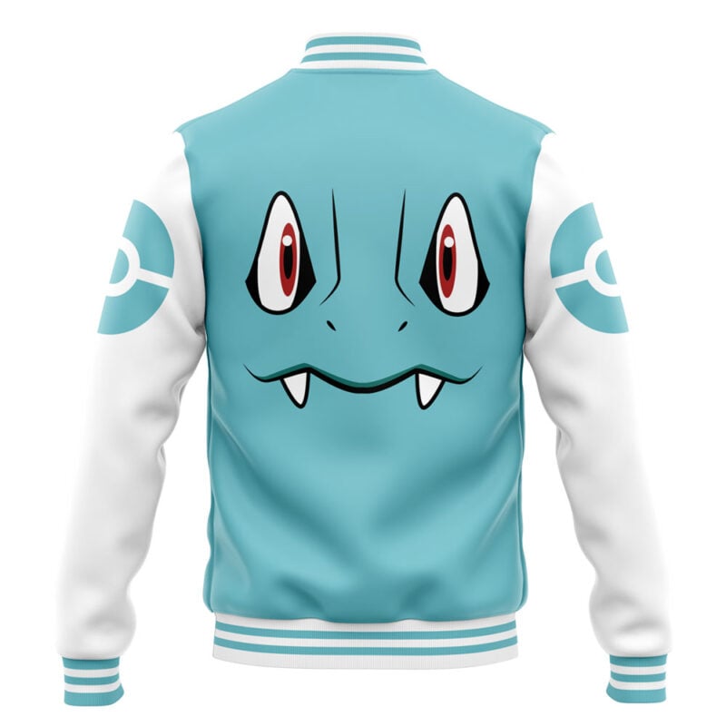 Totodile Face Pokemon Varsity Jacket