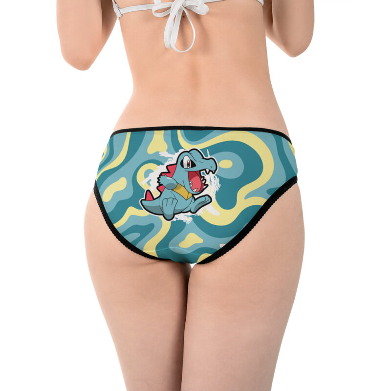 Totodile Trippy Pokemon Panties - Image 4