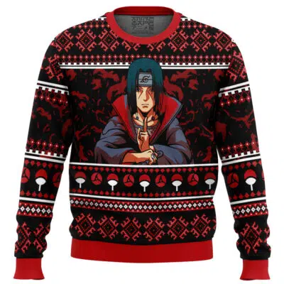 Uchiha Itachi Shippuden Ugly Christmas Sweater
