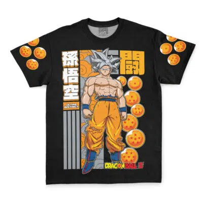 Ultra Instinct Goku Fight Dragon Ball Z Streetwear T-Shirt