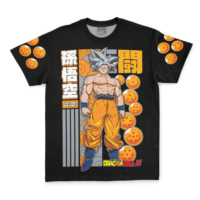 Ultra Instinct Goku Fight Dragon Ball Z Streetwear T-Shirt