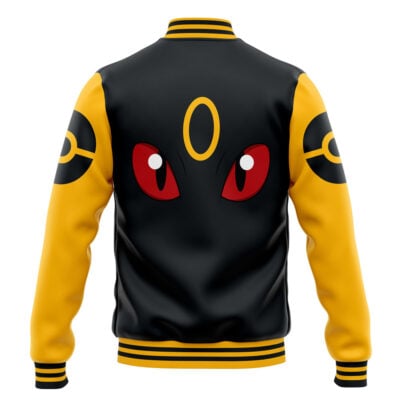 Umbreon Face Pokemon Varsity Jacket