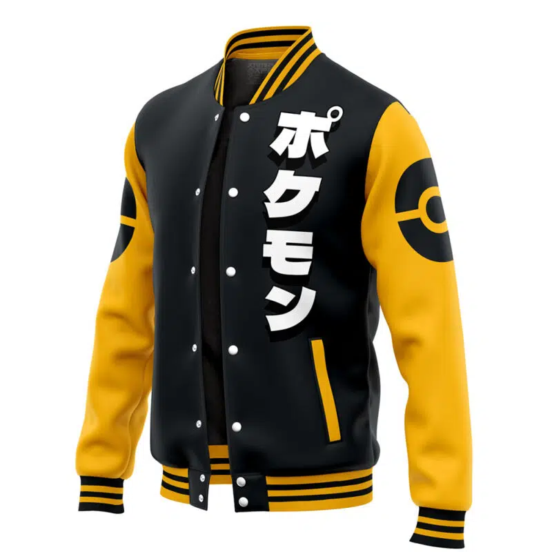 Umbreon Face Pokemon Varsity Jacket - Image 3