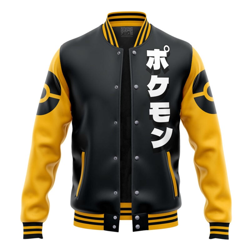 Umbreon Face Pokemon Varsity Jacket - Image 4