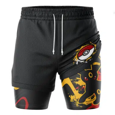 Umbreon Trippy Pokemon 2-in-1 Performance Shorts