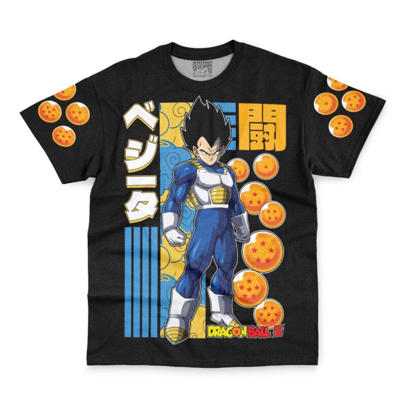 Vegeta Fight Dragon Ball Z Streetwear T-Shirt - Image 2