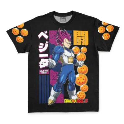 Vegeta Ultra Ego Fight Dragon Ball Z Streetwear T-Shirt
