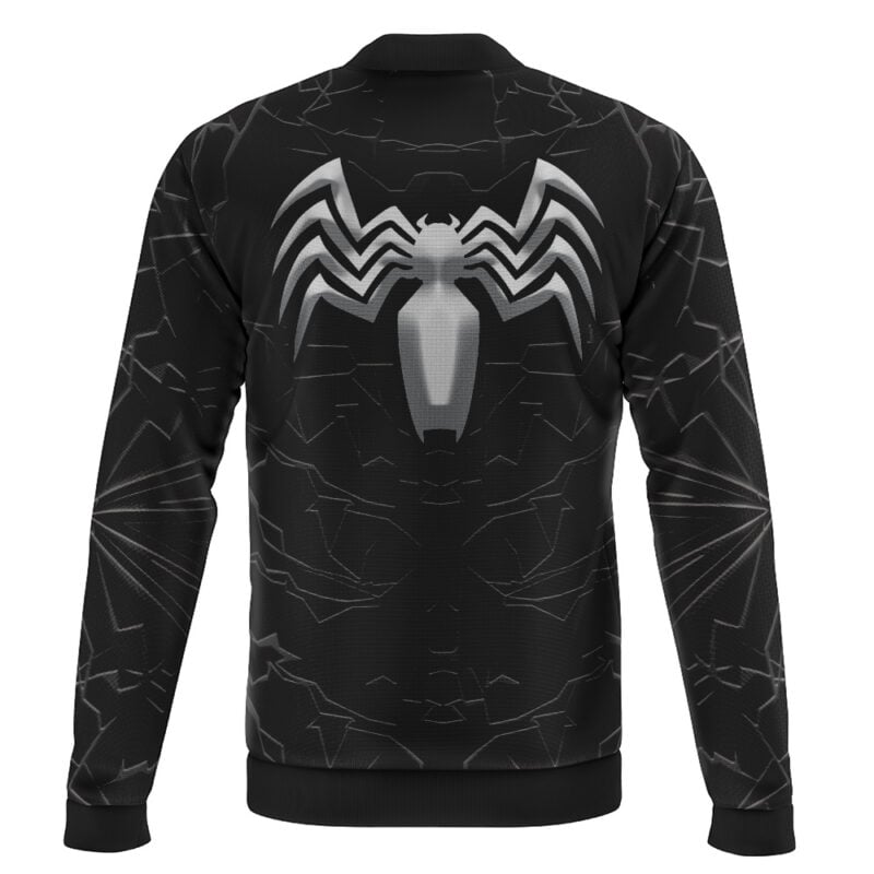 Venom Marvel Casual Bomber Jacket - Image 2