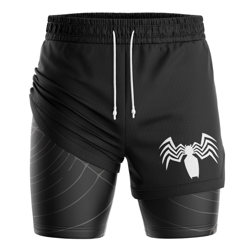 Venom V2 Marvel 2-in-1 Performance Shorts - Image 2