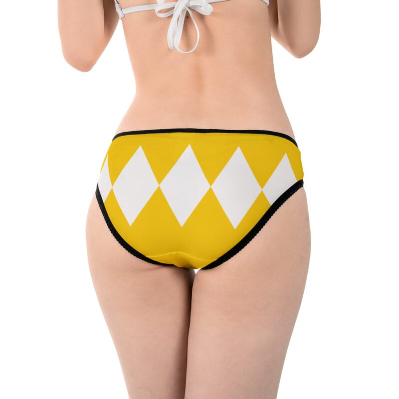 Yellow Ranger Mighty Morphin Power Rangers Panties - Image 4