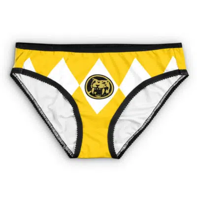 Yellow Ranger Mighty Morphin Power Rangers Panties
