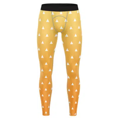 Zenitsu Agatsuma Demon Slayer Compression Pants Spats