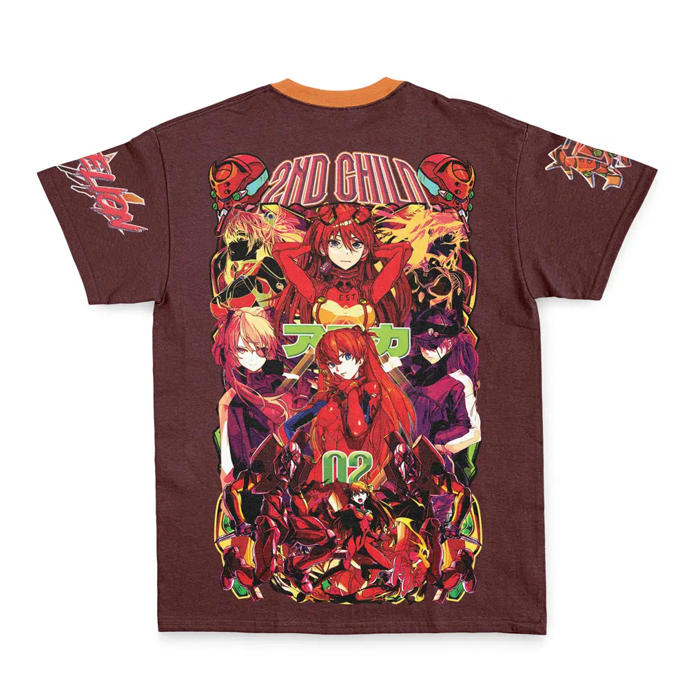 Asuka Langley Sohryu V2 Eva Streetwear T-Shirt | Anime Ape