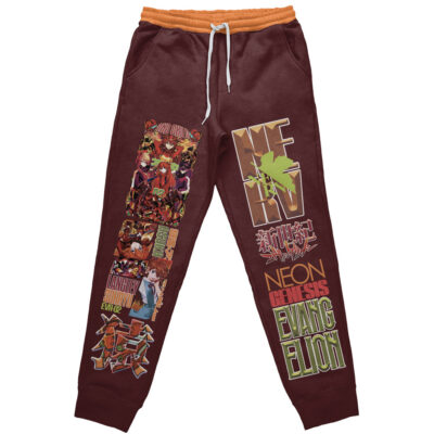 Asuka Langley Sohryu V2 Neon Genesis Evangelion Streetwear Sweatpants