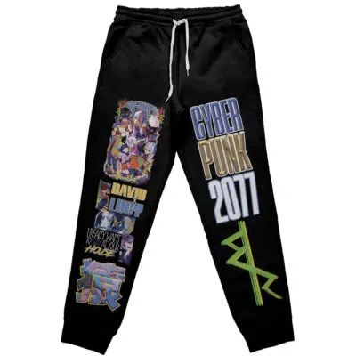 Cyberpunk 2077 Edgerunners Streetwear Sweatpants