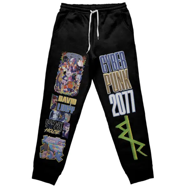 Cyberpunk 2077 Edgerunners Streetwear Sweatpants