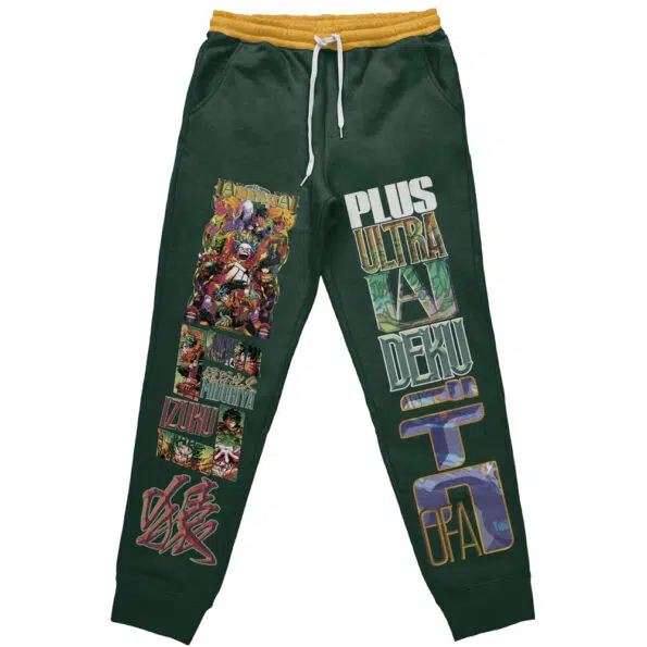 Midoriya Izuku V2 My Hero Academia Streetwear Sweatpants