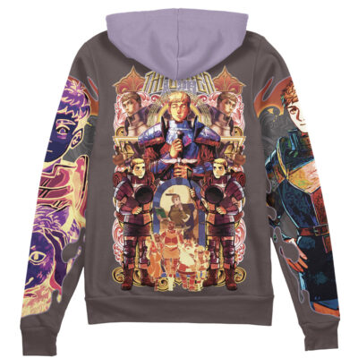 Laios Touden Delicious in Dungeon Streetwear Zip Hoodie Jacket