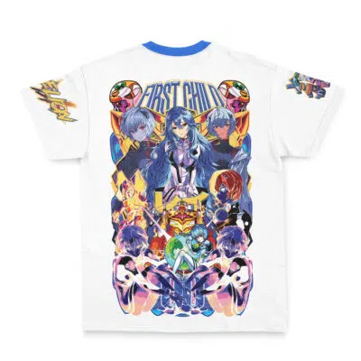 Rei Ayanami V2 Neon Genesis Evangelion Streetwear T-Shirt