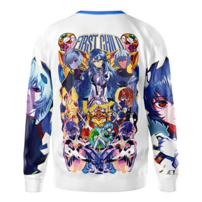 Rei Ayanami V2 Neon Genesis Evangelion Streetwear Sweatshirt
