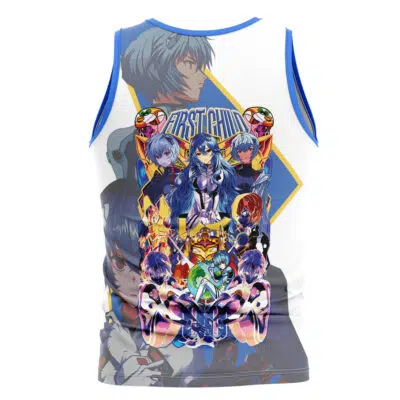 Rei Ayanami V2 Neon Genesis Evangelion Streetwear Tank Top