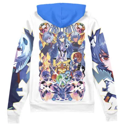 Rei Ayanami V2 Neon Genesis Evangelion Streetwear Zip Hoodie Jacket