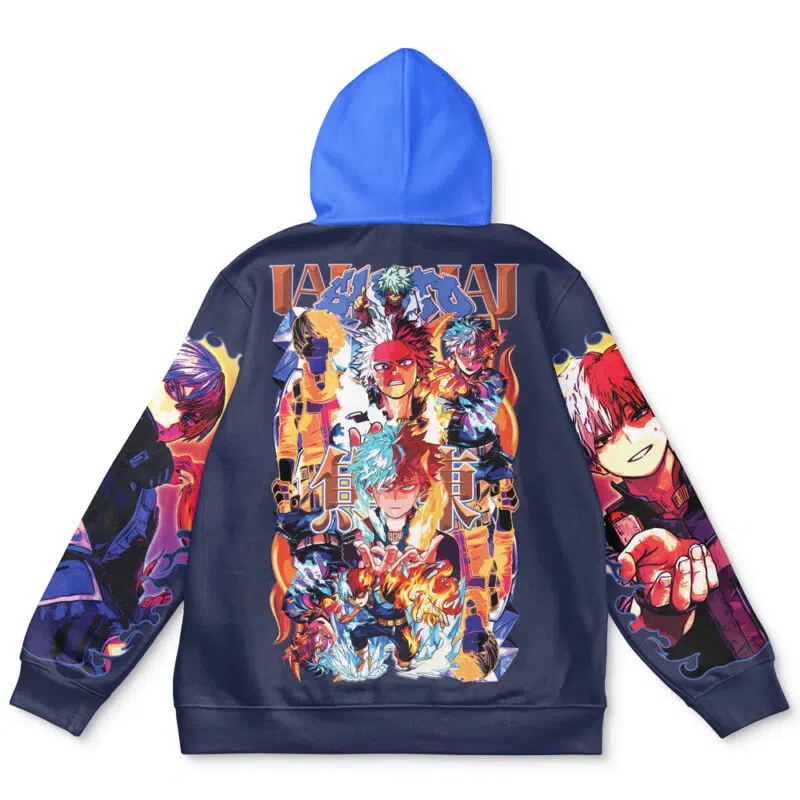 Todoroki Shoto V2 My Hero Academia Streetwear Hoodie