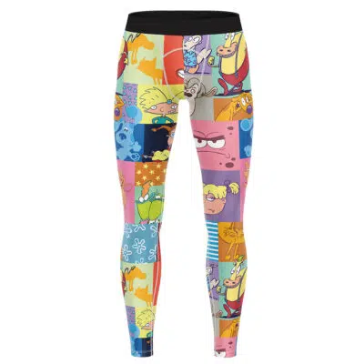 90s Nickelodeon Cartoon Compression Pants Spats