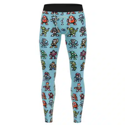 Bad Guys Mega Man Compression Pants Spats