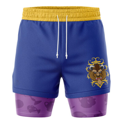 Beast Beauty and the Beast 2-in-1 Performance Shorts