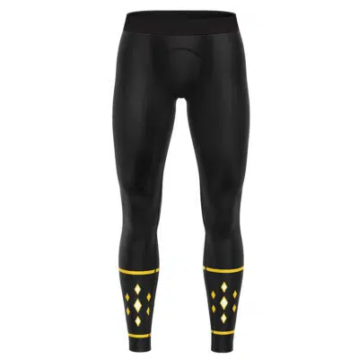 Black Ranger Ninjetti Power Rangers Compression Pants Spats