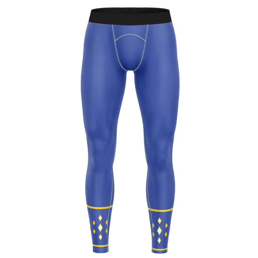 Blue Ranger Ninjetti Power Rangers Compression Pants Spats