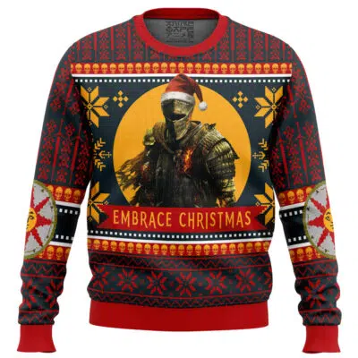 Christmas Dark Souls Ugly Christmas Sweater