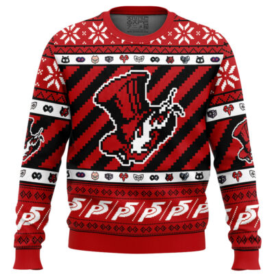Christmas Persona 5 Ugly Christmas Sweater