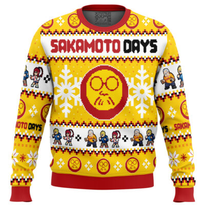 Christmas Sakamoto Days Ugly Christmas Sweater