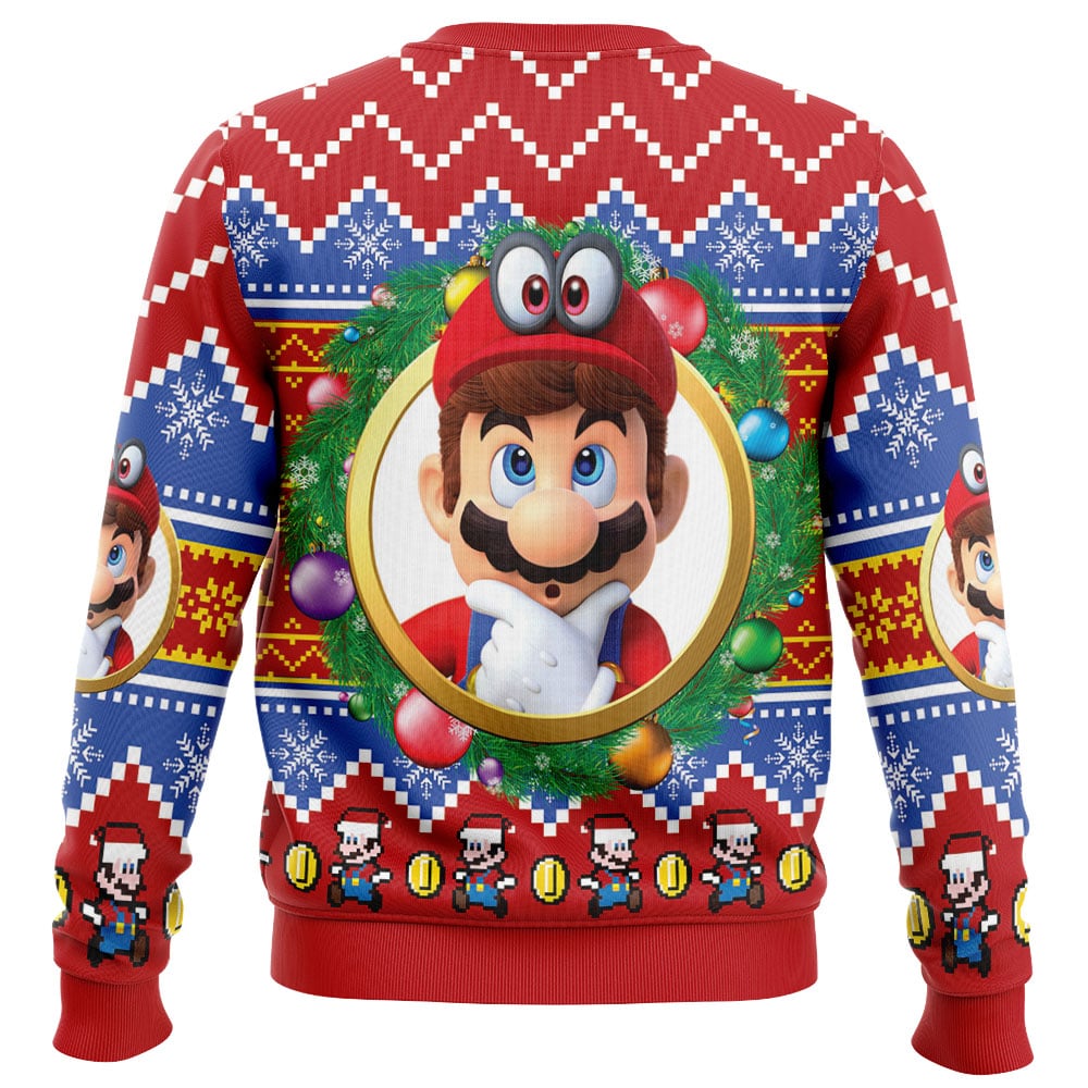 Christmas Super Mario Odyssey Ugly Christmas Sweater - Image 2