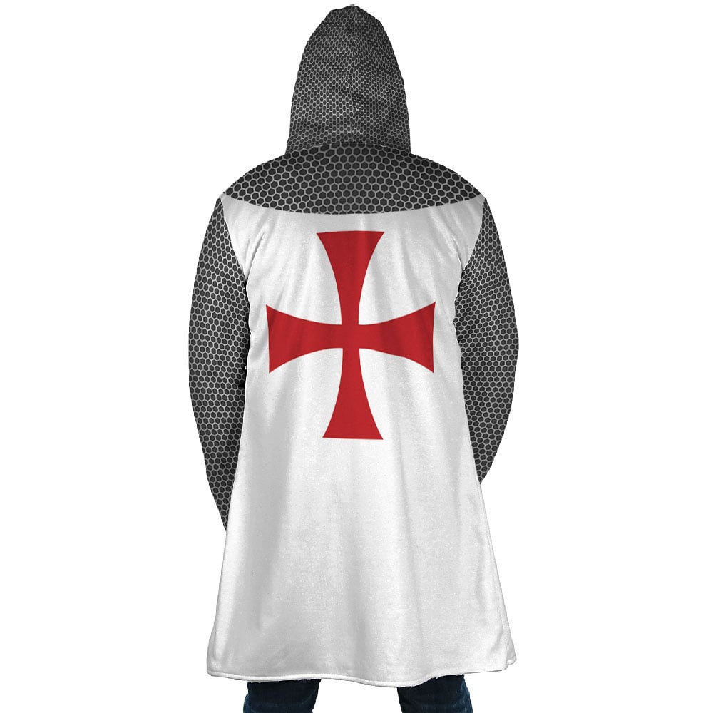 Crusader Knights Templar Dream Cloak Coat - Image 6