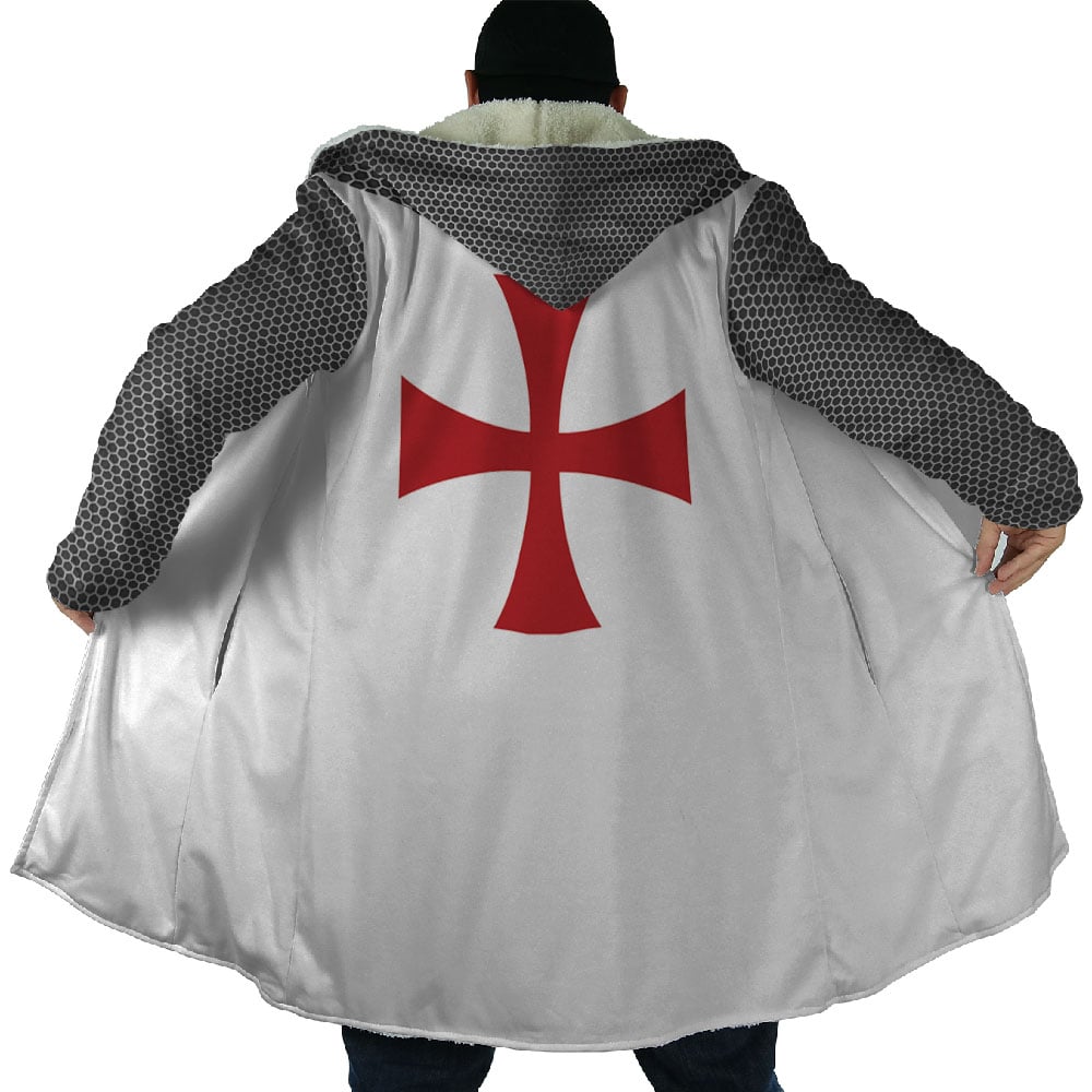 Crusader Knights Templar Dream Cloak Coat - Image 2