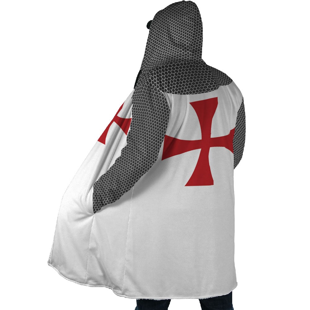 Crusader Knights Templar Dream Cloak Coat - Image 5