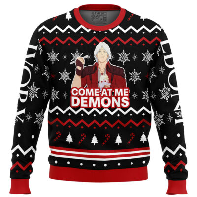 Dante The Animated Series Devil May Cry Ugly Christmas Sweater
