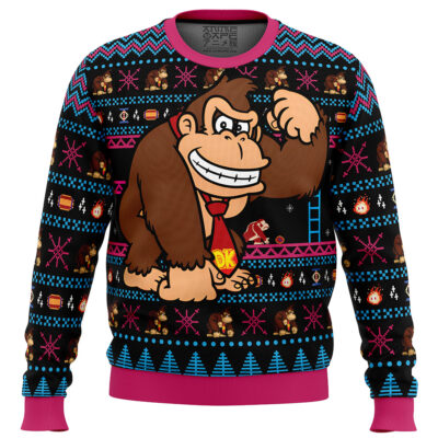Donkey Kong Ugly Christmas Sweater