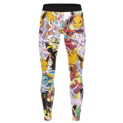 Eeveelutions Pokemon Compression Pants Spats