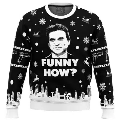 Funny How Joe Pesci Goodfellas Ugly Christmas Sweater