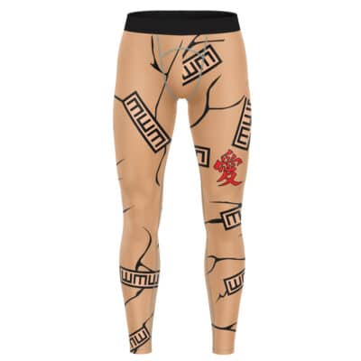 Gaara Gourd Shippuden Compression Pants Spats